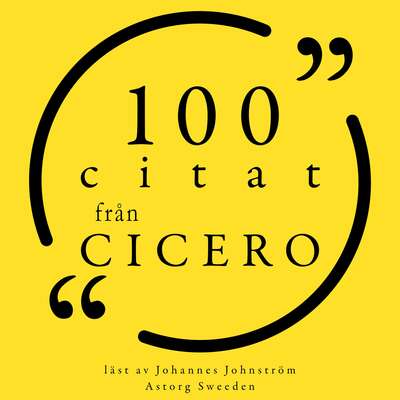 100 citat från Cicero - Cicero.