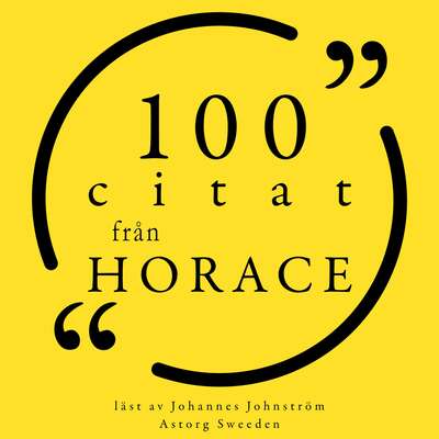 100 citat från Horace - Horace.