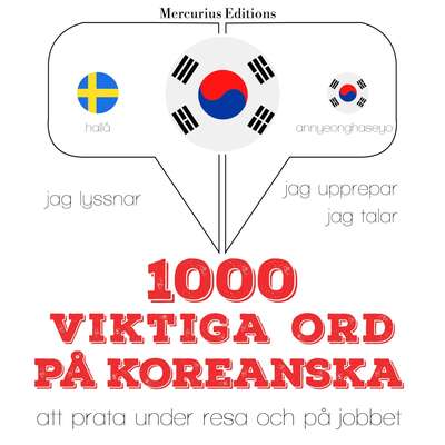 1000 viktiga ord på koreanska - JM Gardner.