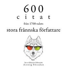 600 citat från de stora franska författarna på 1700-talet