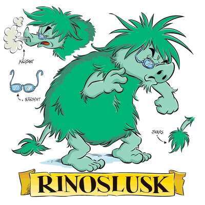 7: Rinoslusken - Jimmy Wallin.