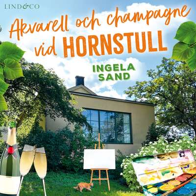 Akvarell och champagne vid Hornstull - Ingela Sand.