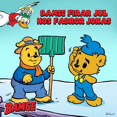 Bamse firar jul hos farbror Jonas - Jimmy Wallin.