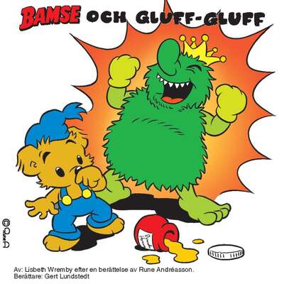 Bamse och Gluff-Gluff - Lisbeth Wremby.