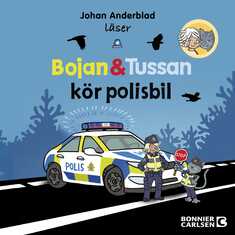 Bojan och Tussan kör polisbil