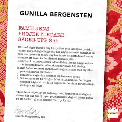 Familjens projektledare säger upp sig