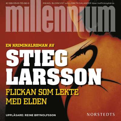 Flickan som lekte med elden - Stieg Larsson.