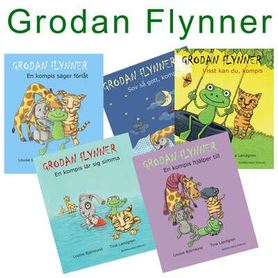 Grodan Flynner - Samlingsutgåva - Louise Björnlund.