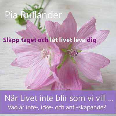 När Livet inte blir som vi vill... Vad är inte- icke-och anti-skapande?  Släpp taget och låt livet leva dig.