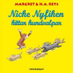 Nicke Nyfiken hittar hundvalpar