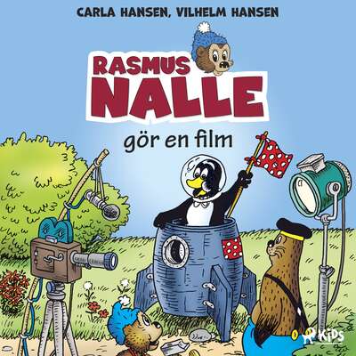 Rasmus Nalle gör en film - Carla Hansen och Vilhelm Hansen.