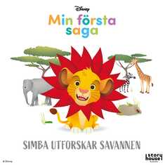 Simba utforskar savannen