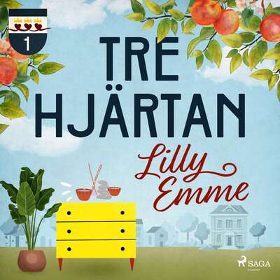 Tre hjärtan - Lilly Emme.