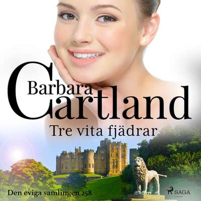 Tre vita fjädrar - Barbara Cartland.